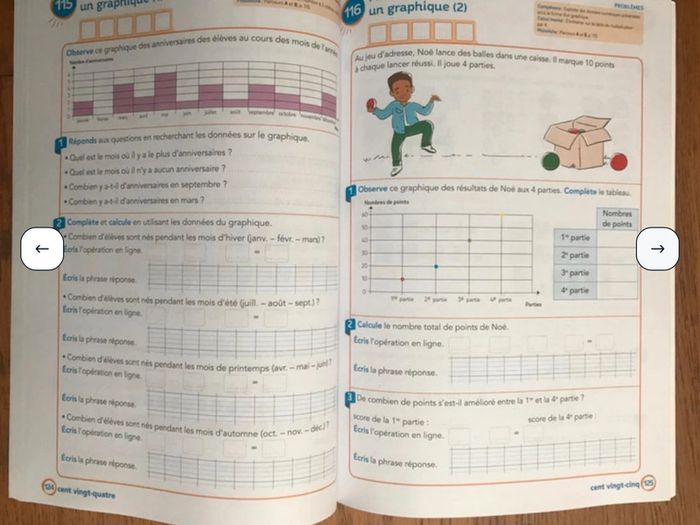 Litchi Mathématiques CE1 - Fichier élève + Mémo - Ed. 2019 - photo numéro 7