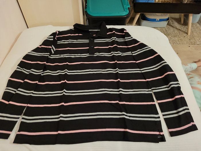 Polo manches longues homme xl