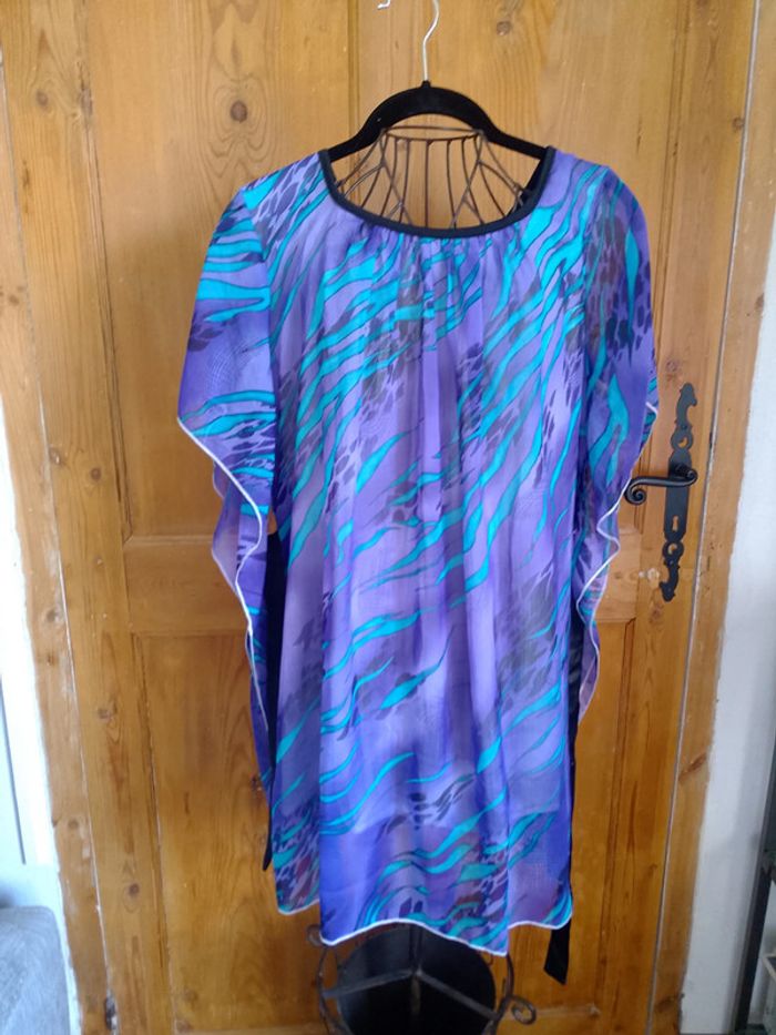 Robe/Tunique violette et bleue neuve Mermaid - photo numéro 4