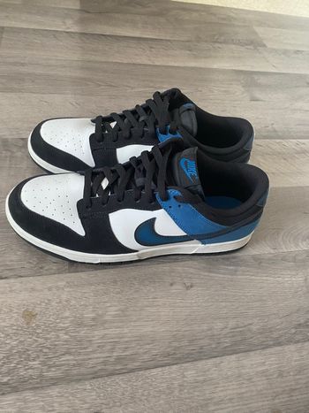 Dunk bleu et noir