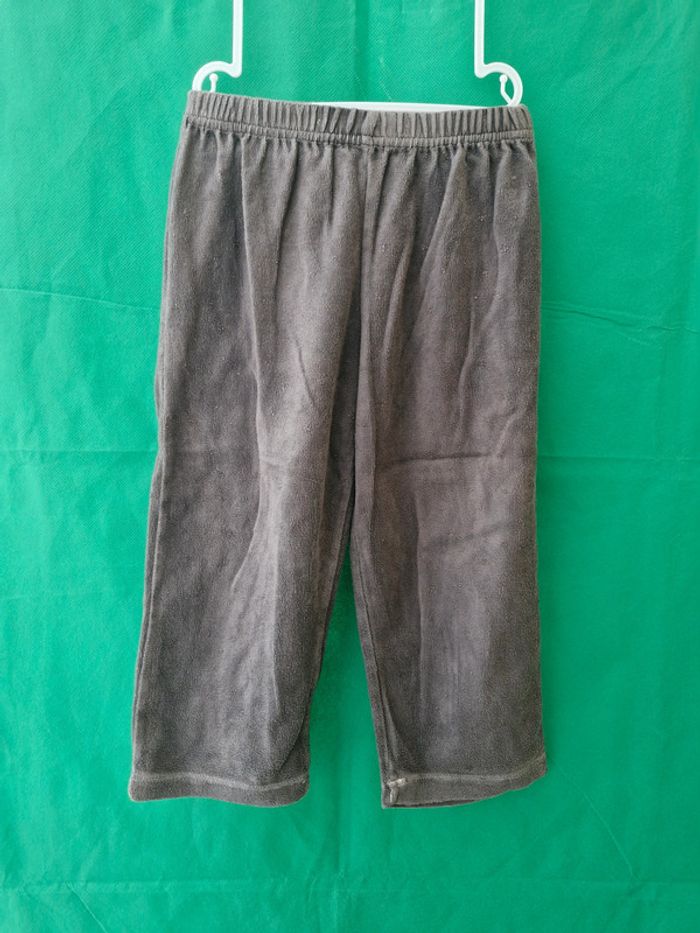 Pyjama 2 pièces ours géométrique en velours 3 ans 98 cm JG Nightwear - photo numéro 7