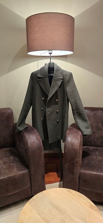 Manteau 3/4 kaki
