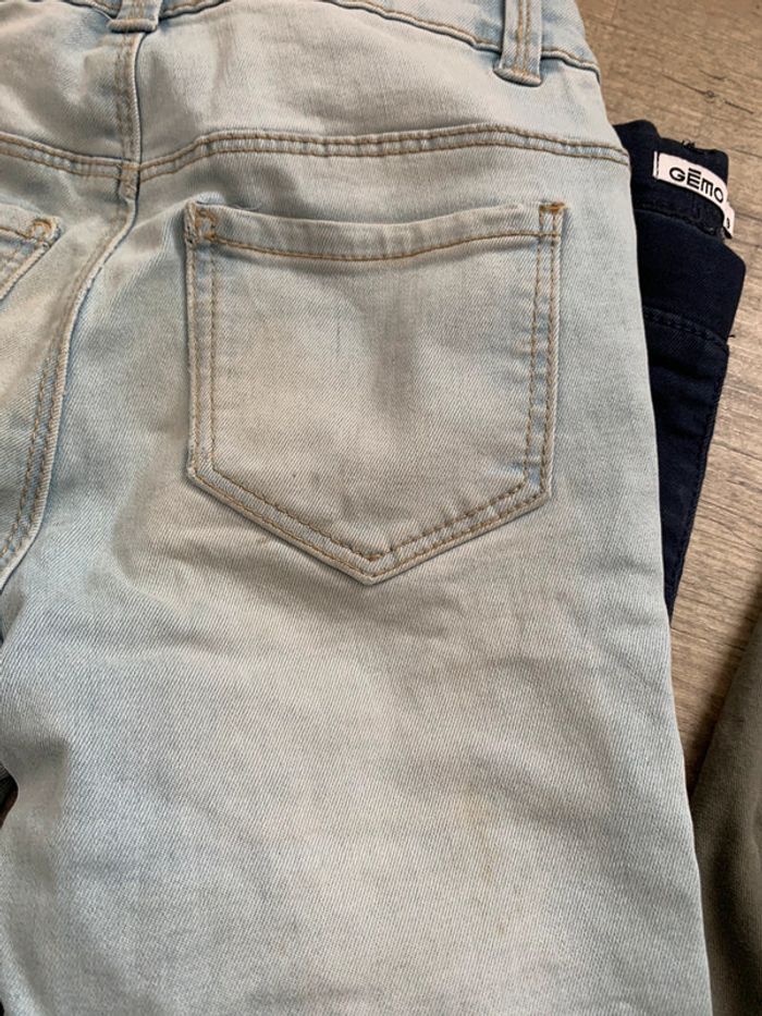 Lot 3 pantalons slim 9 ans - photo numéro 3