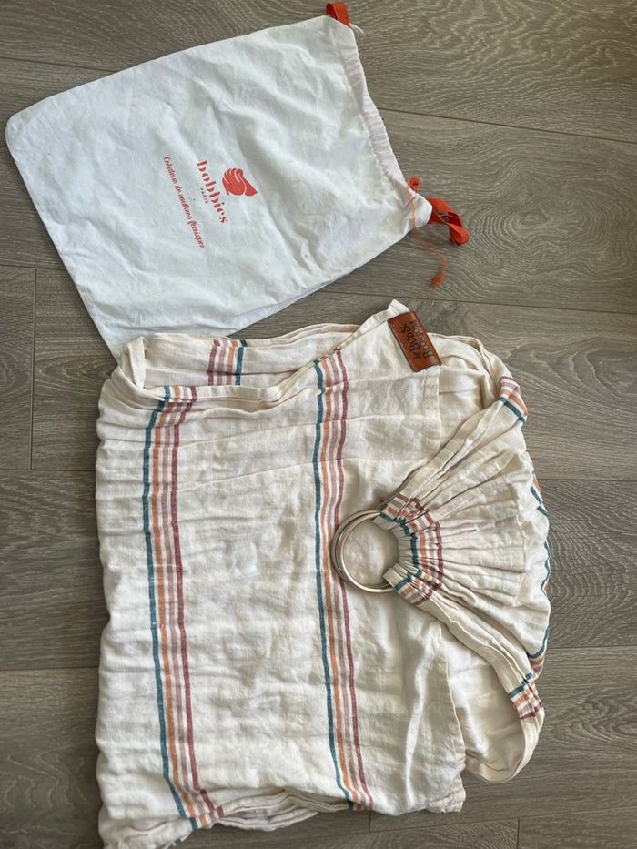 Portage sling ringsling de la marque Bud&Blossom 100% lin