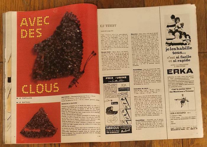 Ancien magazine Clair foyer 1970 N°192 vintage - photo numéro 9