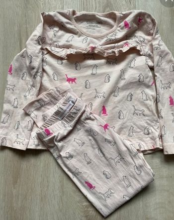 Pyjama coton bio monoprix 4 ans