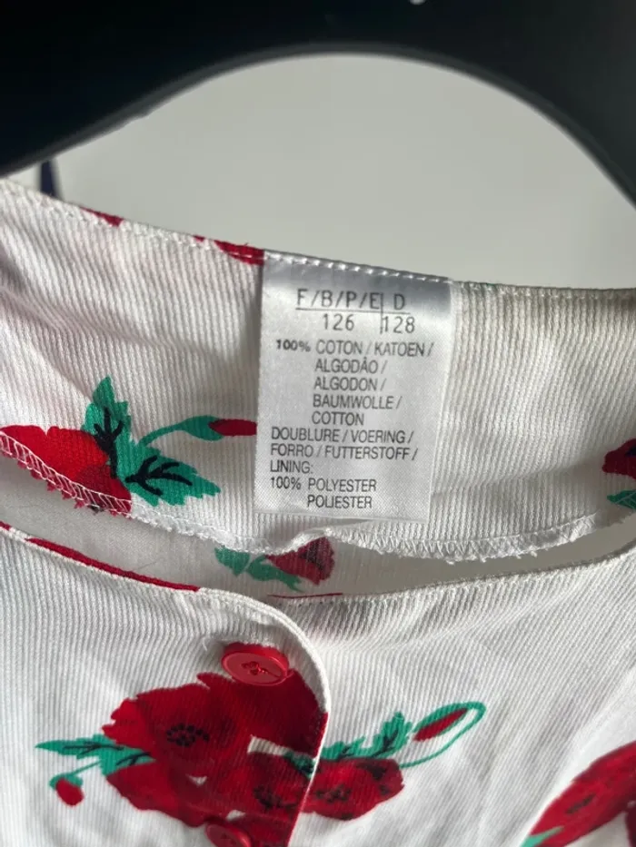Robe cérémonie coquelicots fille - photo numéro 4