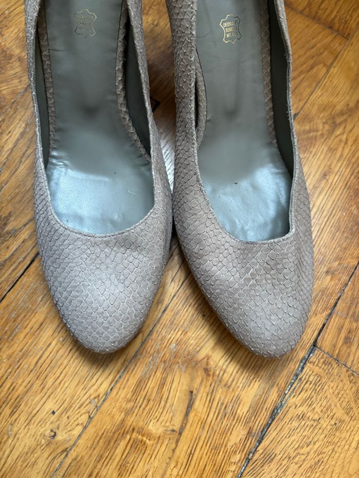 Escarpins beige Eram taille 41 neuves - photo numéro 5
