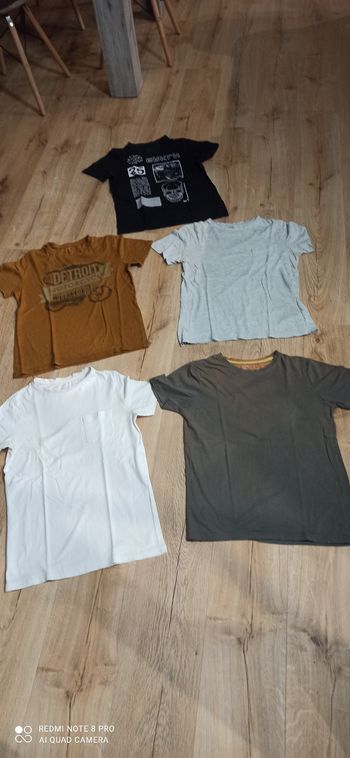 Lot de t shirts 14 ans Kiabi