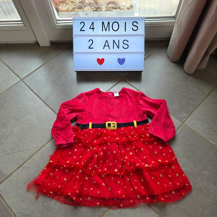 Robe Noël 24 mois