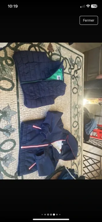 Lot de 2 vestes Okaidi 4 ans