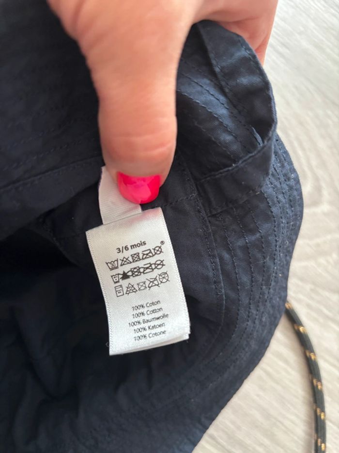 Bob petit bateau bleu marine 3/6 mois - photo numéro 3