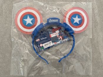 Serre-tête lumineux oreilles de Mickey bouclier Captain America Neuf