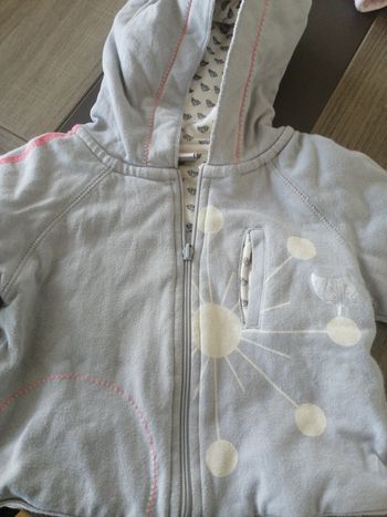 veste capuche 18 mois DPAM