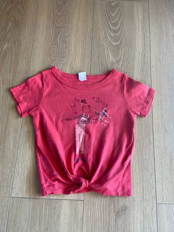 Tee shirt petit bateau 4 ans rose