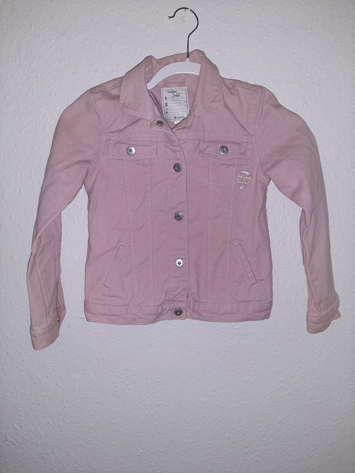 Veste en jeans rose