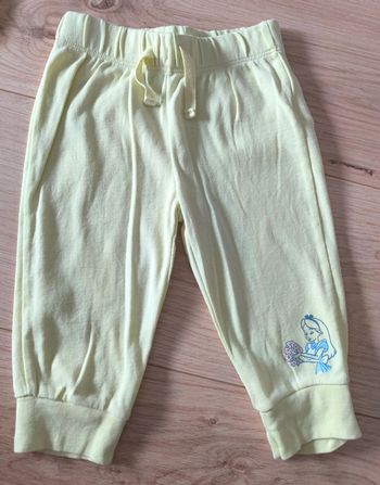 Jogging léger vert pâle Amazon Disney thème Alice aux Pays des Merveilles - Taille 12 mois