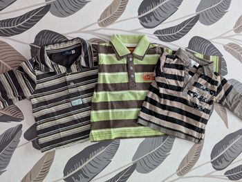 Lot 3 polos manches longues