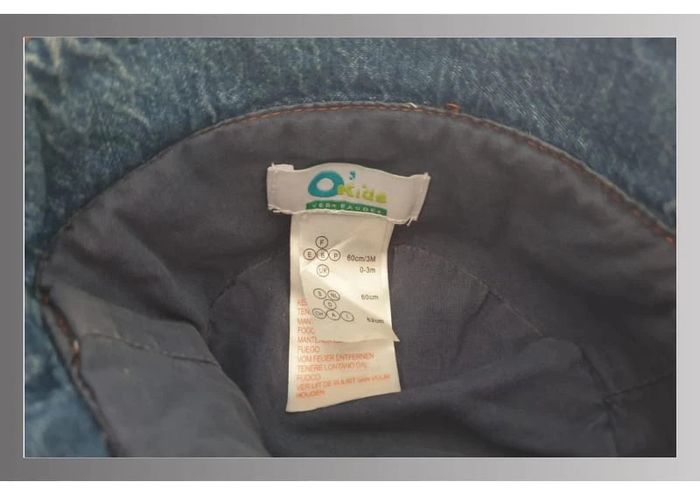 bob bébé en jeau bleu Vertbaudet 3mois/60cm - photo numéro 2