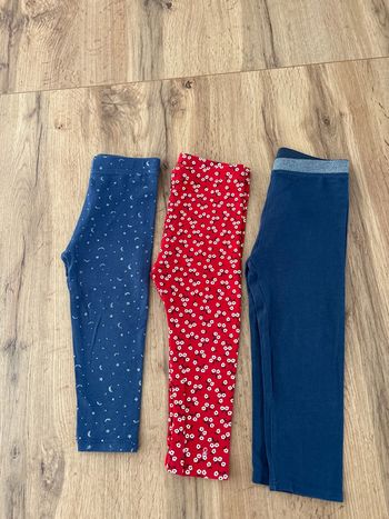 Lot de 3 leggings 2 ans