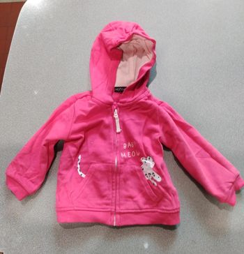 Sweat à capuche zippé