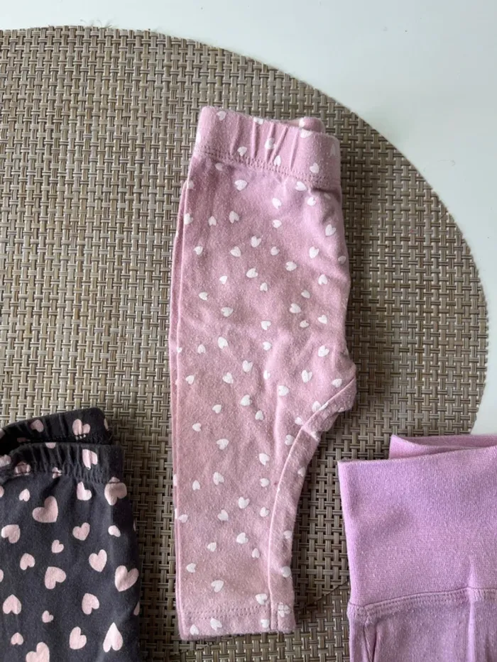 4 leggings taille 3 mois - photo numéro 3