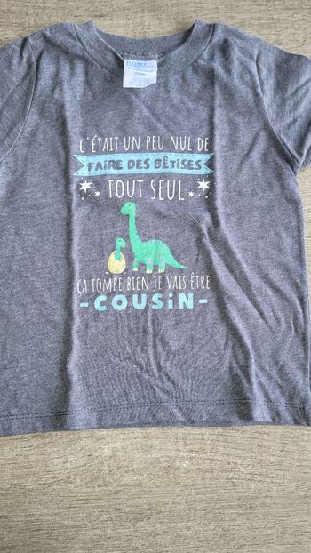 Tee shirt pour annoncer une grossesse