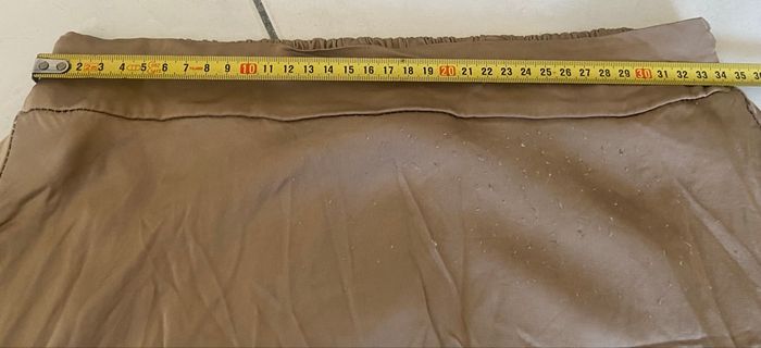 Jupe longue »Natacha »satinée doré - photo numéro 6