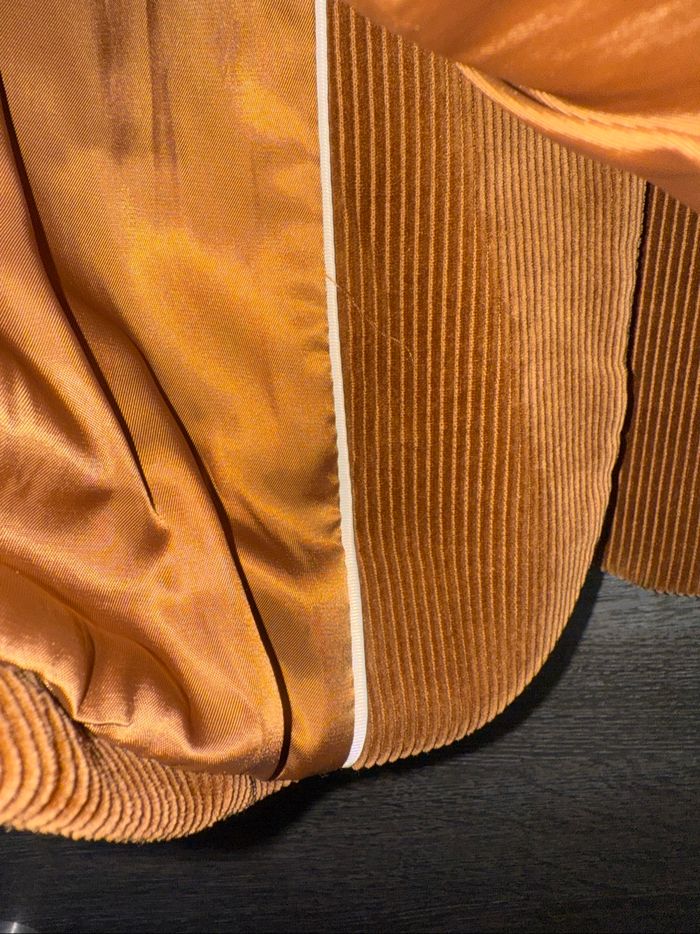 Blazer en velours côtelé camel Mango T36 - photo numéro 5