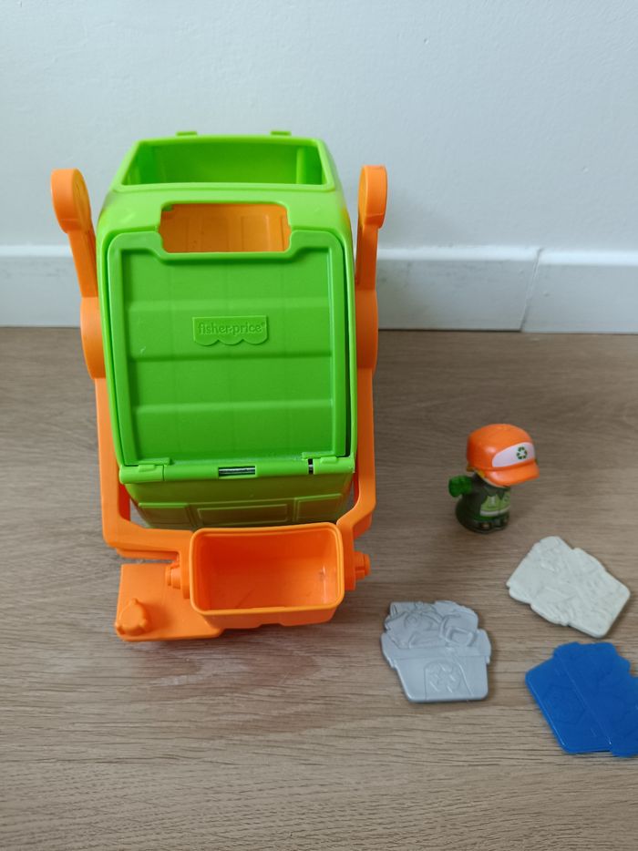 Camion poubelle little people - photo numéro 4