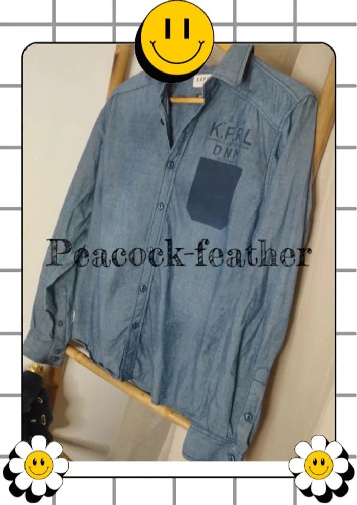 Chemise en jean Kaporal M homme - photo numéro 2