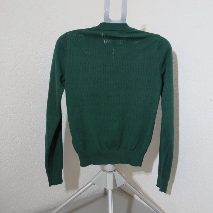 Gilet zippé vert – Taille M – 100 % coton - photo numéro 8