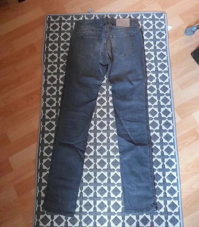 Jeans droit gris 38 - photo numéro 2
