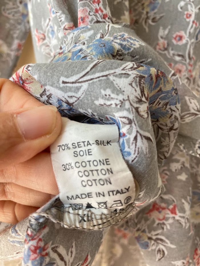 Lot de 2 blouses fleuries M&G XL - photo numéro 8