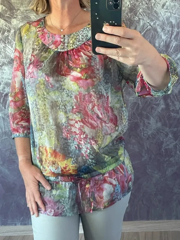 Blouse pastel fluide incontournable été - photo numéro 2