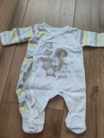 Pyjama 3 mois mixte