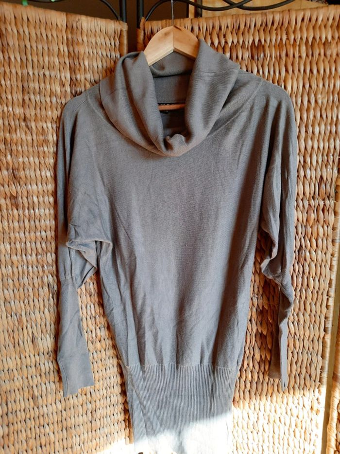 Robe hiver S marron glacé - photo numéro 3