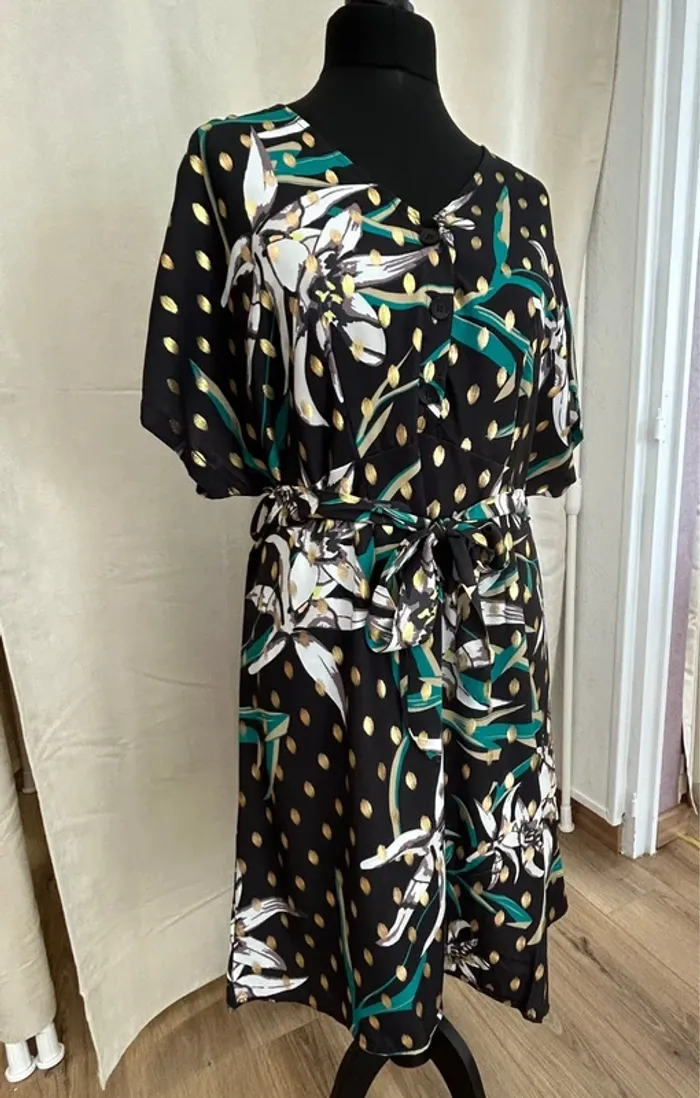 Robe femme robe été femme taille 42 taille 44 robe fluide femme neuf