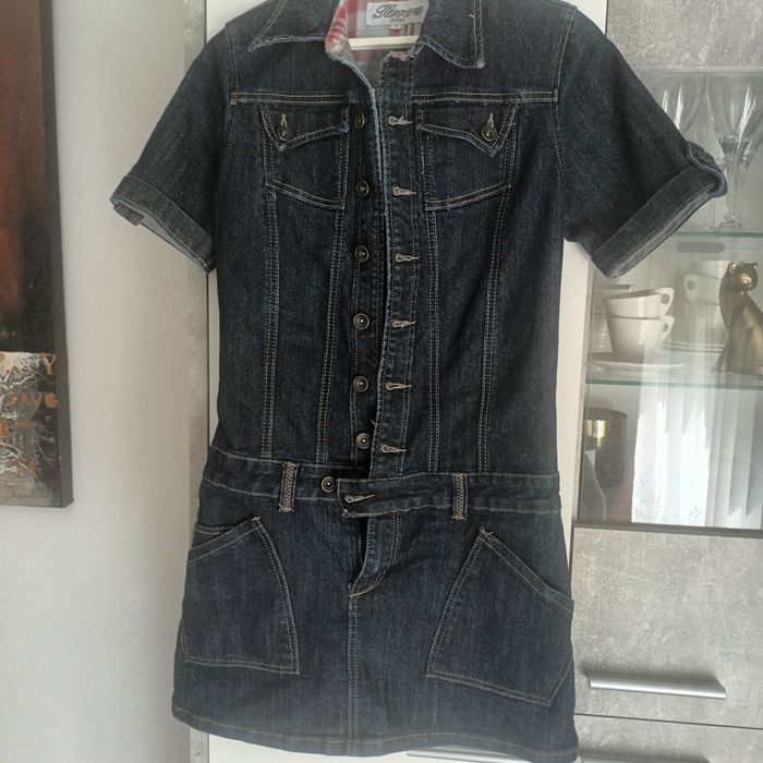 Superbe robe jean T36 comme neuf