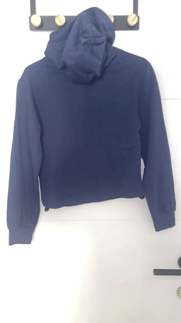 Sweat à capuche bleu marine – Taille 11 ans - photo numéro 4