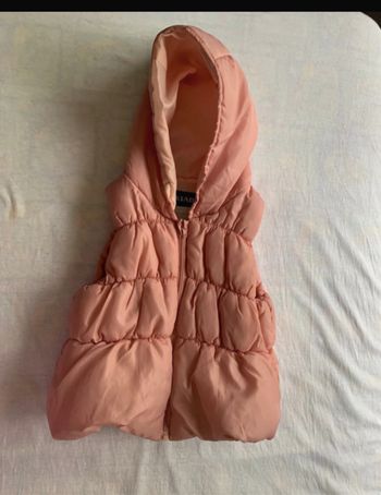 Doudoune sans manches fille 6 mois