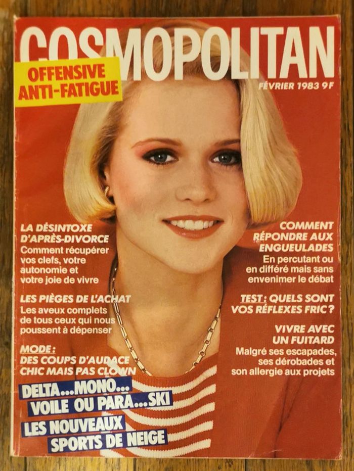 Ancien magazine Cosmopolitan 1983 N°111 vintage