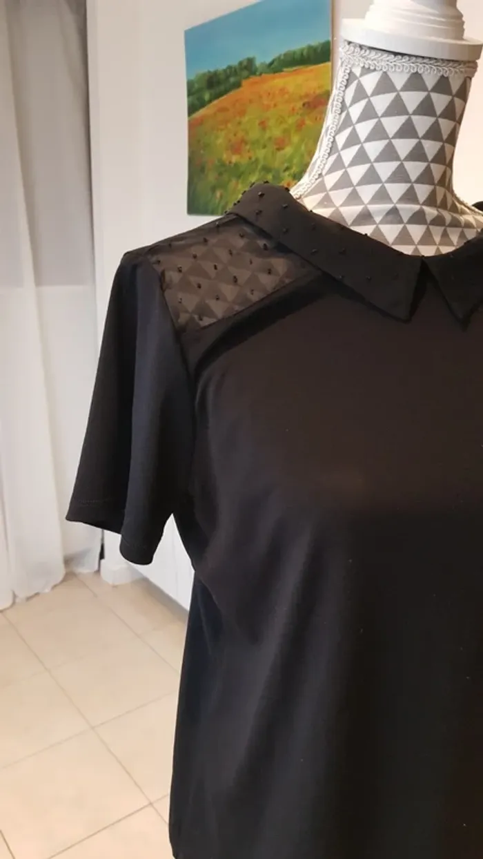 Blouse manches courtes - photo numéro 2
