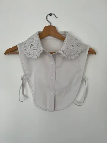 Col chemise détachable femme Shein