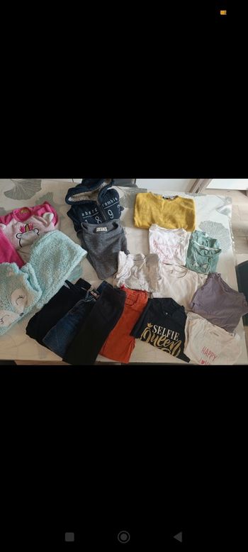 Lot vêtements fille 6ans
