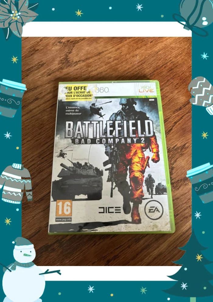 Jeu Xbox 360 battlefield bad company 2
