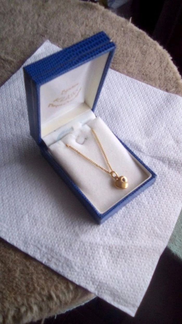 Collier + pendentif coeur "Bijouterie Klassic" neuf - photo numéro 10