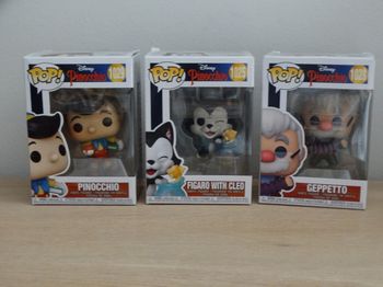 Lot de 3 Pops collection Pinocchio