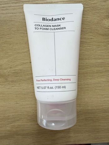 Biodance collagen mask to foam cleanser Kbeauty skincare