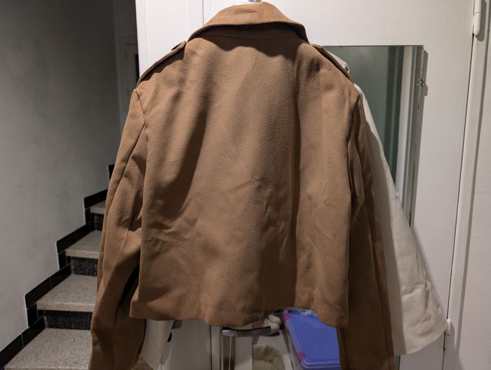 Veste trench d'hiver camel taille L - photo numéro 3